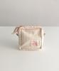 Nuaname Peach Basket Stripe Pouch