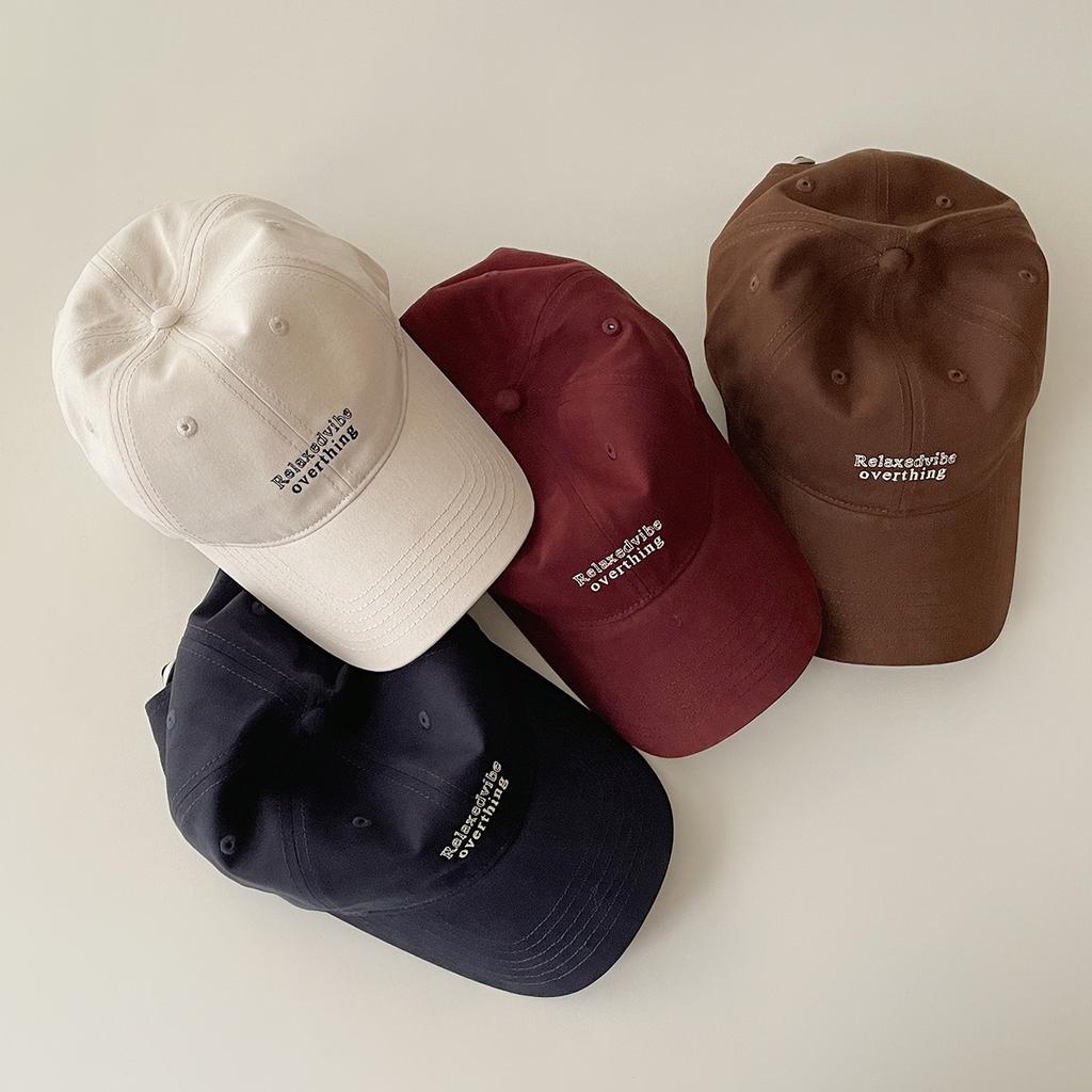 Fashion Hat Spring Summer New Hat Female Korean Version Double Row Letter Embroidery Soft Top Baseball Cap Male Versatile Face Peaked Cap