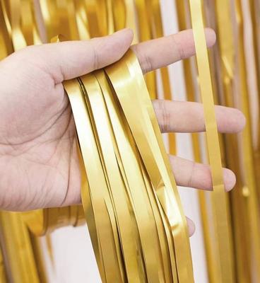 Frosted Golden Curtain, 100 X 200Cm