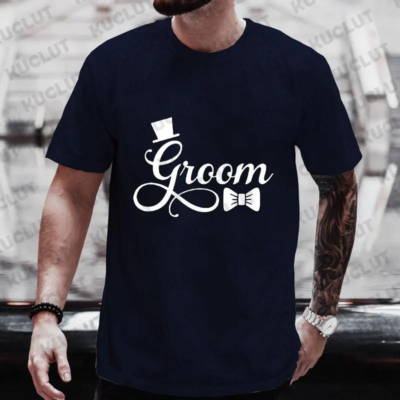 Team Future Groom Squad Tees Best Man T Shirt Boyfriend Single Farewell Bachelor Stag Party Evg Tshirt Wedding Graphic Y2k Tops