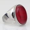 European & American Retro 16MM Diamond Stainless Steel Thumb Ring - Fashionable Personality Accessory for Women