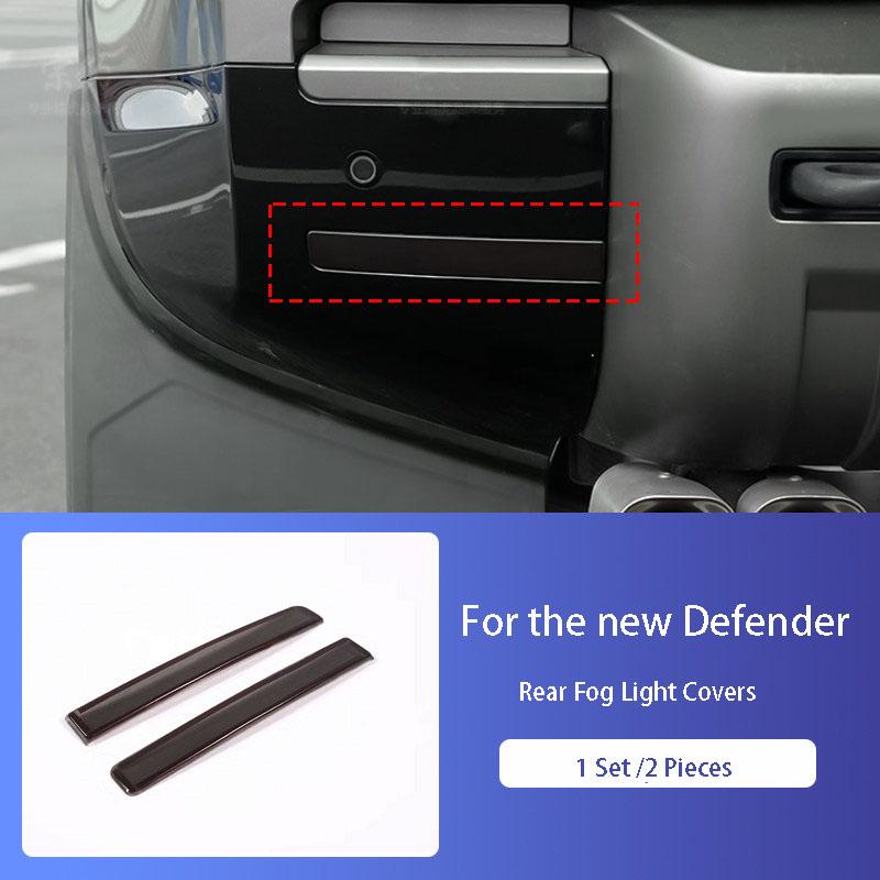 

For Land Rover Defender 90/110/130 2020-2025 Car Smoked Black Taillight Cover Protector Shell Exterior Modification Accessories