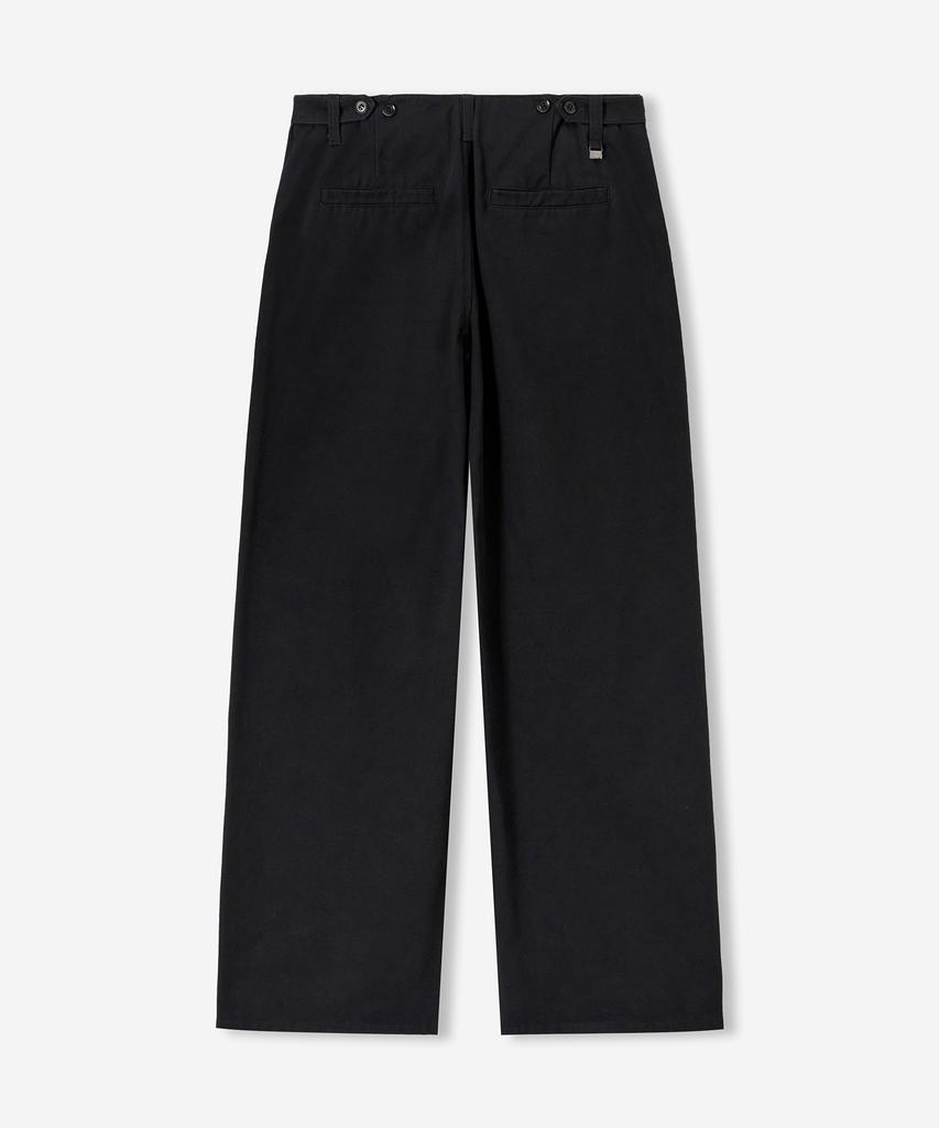 BELIER True Wide City Chino Pants - Black