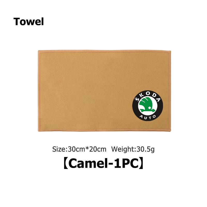 Car Detailing Soft Wool Brush Dashboard Gap Cleaning Dust Remove Wash Towel For Skoda Kodiaq Fabia Kamiq Karoq Octavia 2 3 Rapid udcx63