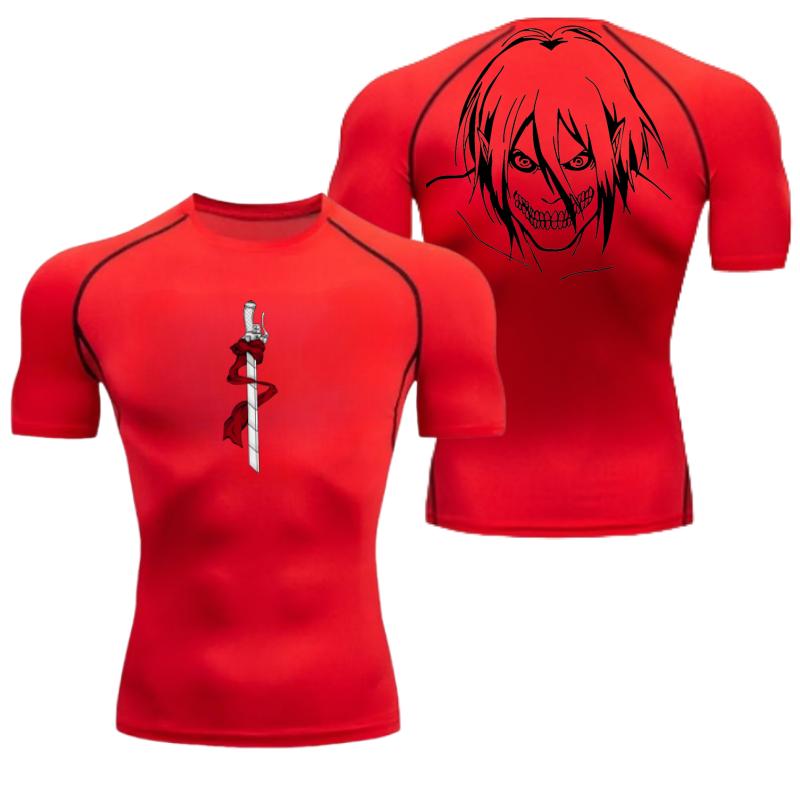 Bequemes Fitness-T-Shirt für Herren mit Rosen-Grafik, atmungsaktives Slim-Fit-Top für Sommer, Gym, Joggen, Training, elastisch, Fitness