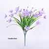 UV-Protected 7-Fork Magnolia Rayon Bouquet for Home & Garden Decoration