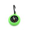 Silicone Hanging Compass with Climbing Hook and Quick Link, Customizable Logo for Outdoor Use