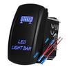 12V 24V Boat Trim Tabs Switch (ON)-OFF-(ON) Momentary Rocker Switch Waterproof Blue Light ON-OFF Toggle Switch With Harness Switches4