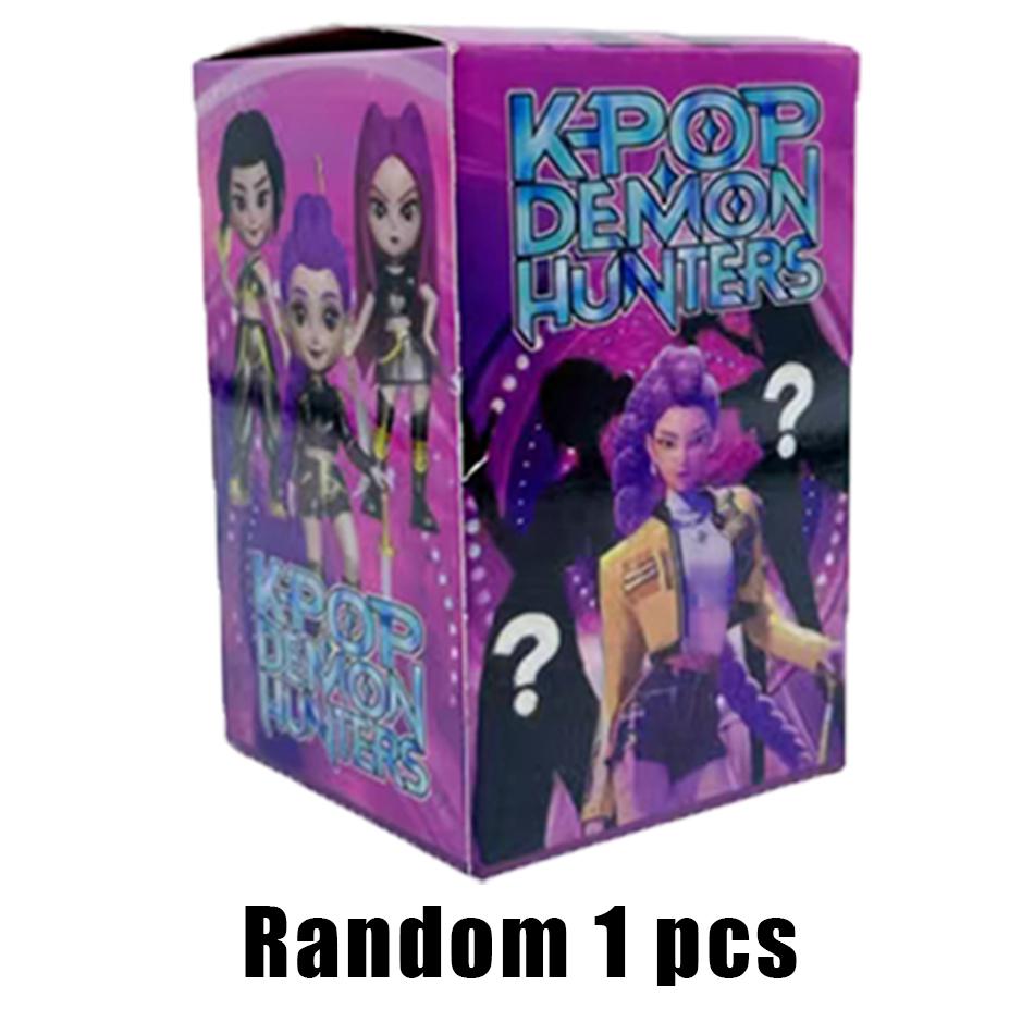 Neue Kpop Dämonenjäger Figur Spielzeug PVC Modell Cartoon Gaming Zubehör Schreibtischdekoration Sammlerpuppe Für Kinder Geschenk