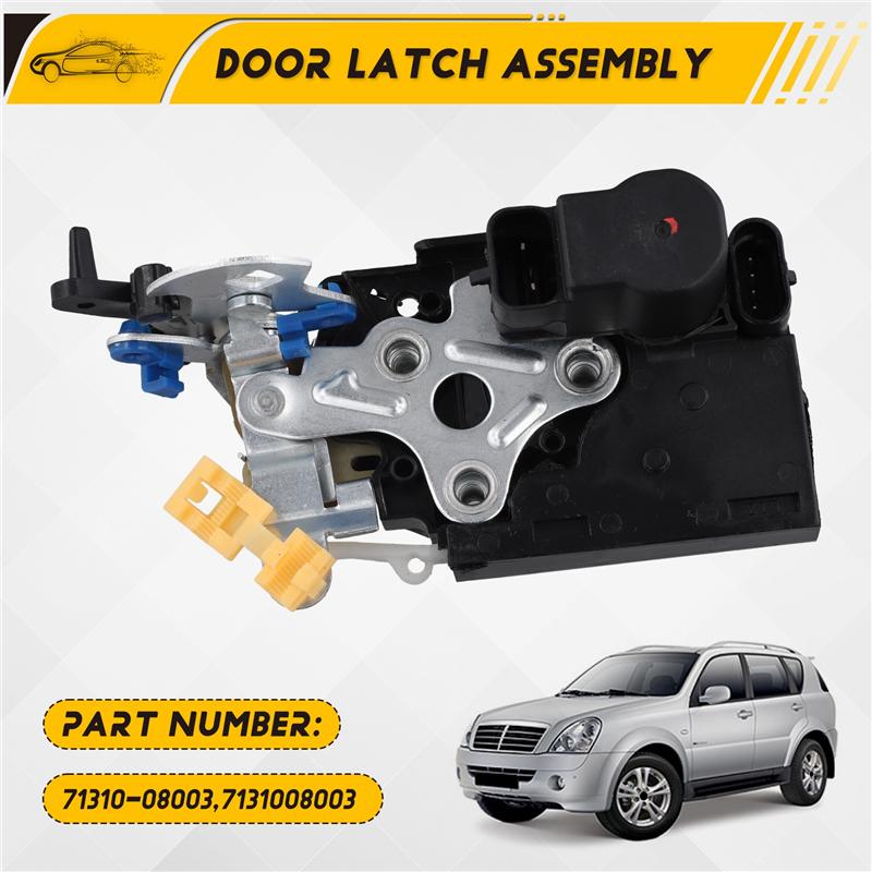 For Ssangyong Rexton 2001-2017 Door Lock Actuator 7131008003 Rear Left Door Latch Assembly