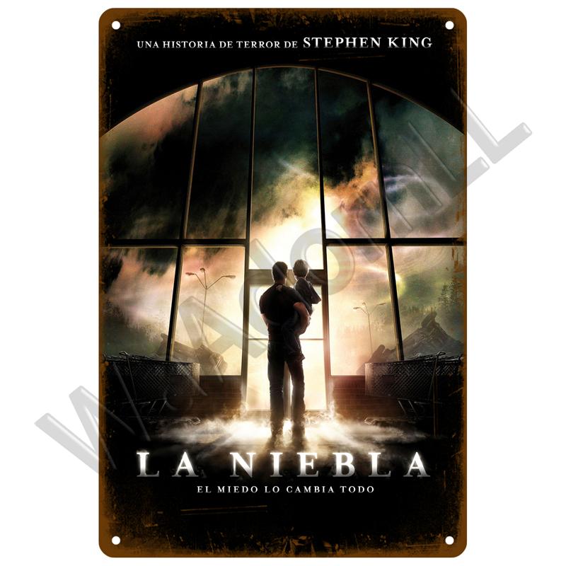 Retro Tin Sign Aesthetic Living Room Metal Wall Decor Decoration Cinema Vintage Metal Sign Movie Industrial Deco Films Poster