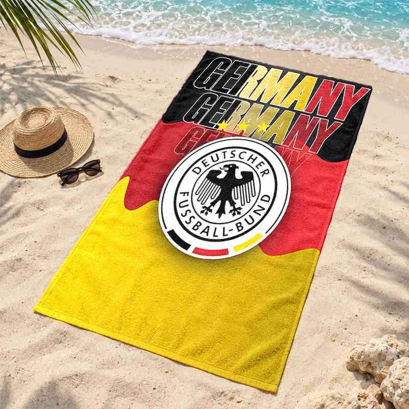 Germany national football team Microfiber Beach Towel Quick Dry Sand Free Lightweight Beach Towels for Travel Swimming Camping