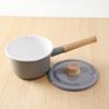 Special Order Pan with Lid GoodPlus+ <Cotton> (Milk 14cm, Gray)