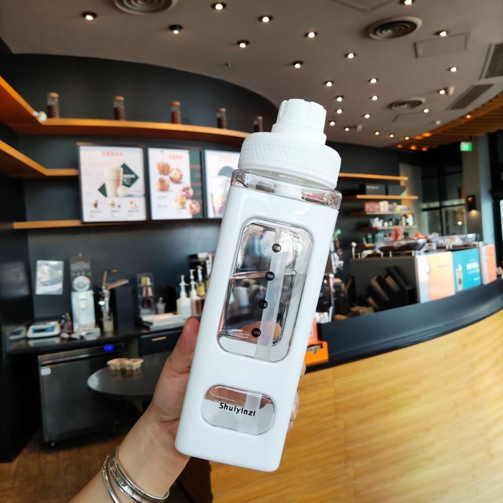 Food Grade Resin Hydration Bottle 700ml Drink Container Water Bottle Office Desktop