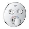 Thermostatic - Grohe - Grohtherm Smartcontrol - 2 Outlets - Chrome - Concealed Installation