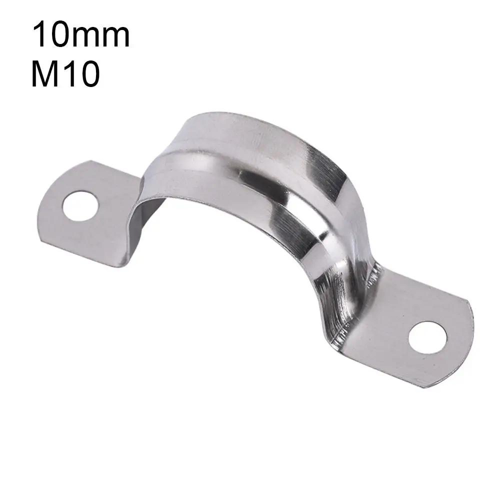10Pcs Throat Hoop Horseback Hose Clamp Plumbing Tightening Fastening Buckles Riding Clip M5-M100 5mm-100mm 304 Stainless Steel