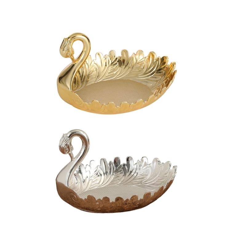 Modern Hammered Metal Candy Dish Treat Serving Tray For Wedding Anniversary Gift And Fashion Home Decoration