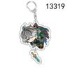 Hot Game Xiao Collei Tighnari Dori Nahida Keychain  Anime Accessories Key Chain Backpack Pendant Prop Fans Gift