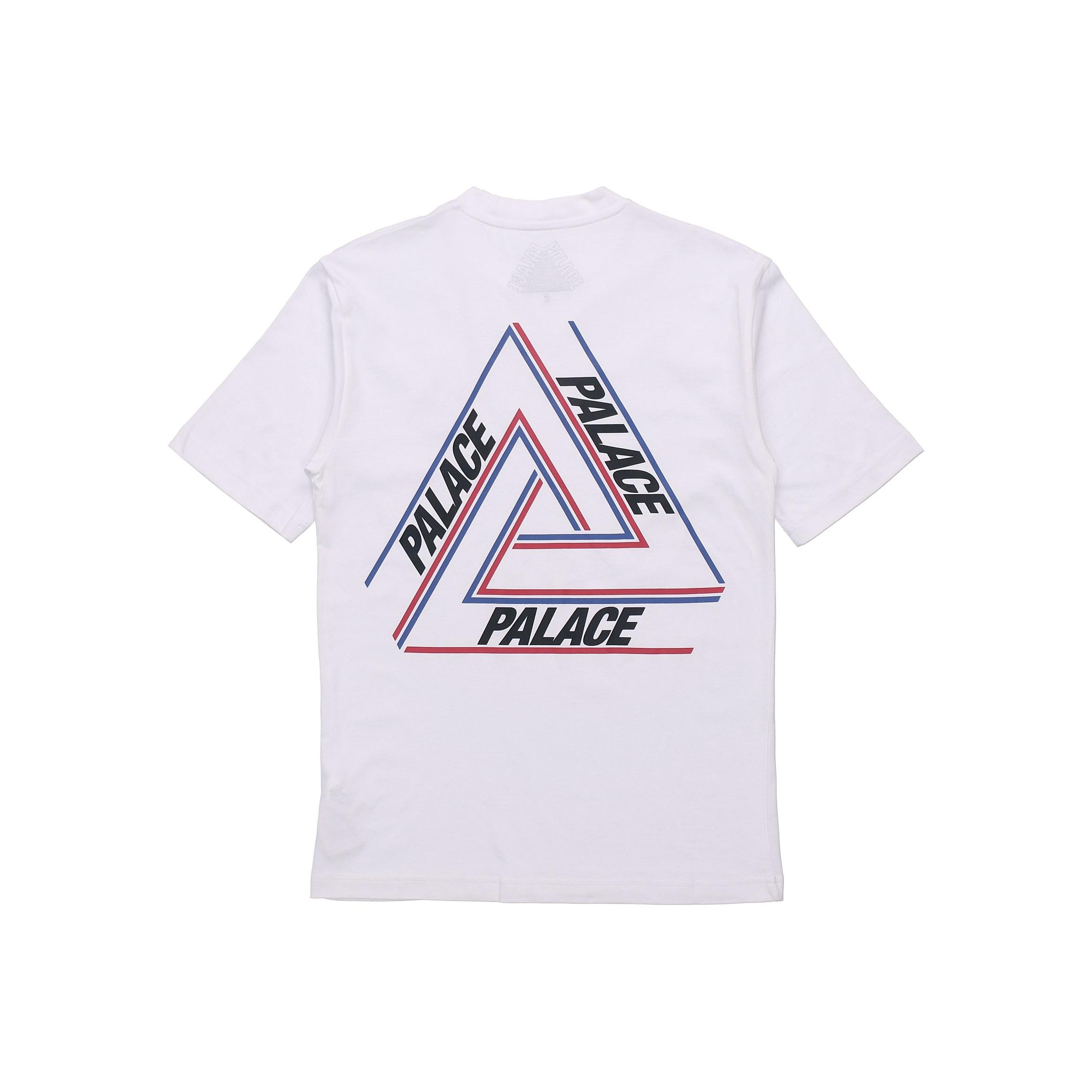 

Palace Футболка унисекс «Basic A Tri-Ferg», белая P20TS001 L