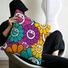 Takashi Murakami Flower Sunflower Pillow Cushion Cover Pillowcase Living Room Sofa Home Decor Customized
