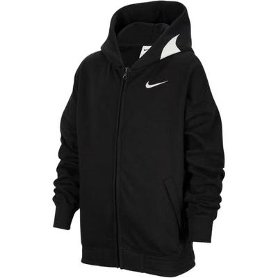 Nike Fleece Lined Zip Up Hoodie Unisex Jackets Black HQ4886010