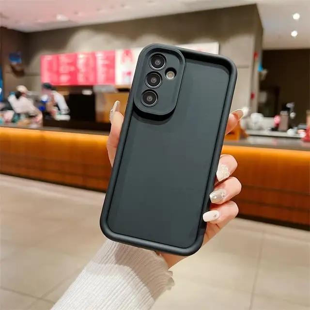 

Funda For Samsung Galaxy A55 A54 A35 5G Case For Samsung A16 A15 A25 A34 A14 A23 A52 A51 A31 A11 A24 A13 A53 Matte Silicon Cover A14 5G