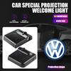 2026 Hot For VW VOLKSWAGEN For Volkswagen VW Golf Polo Beetle Touareg GTI CC Car Door Projector Fashion LED Magnetic Welcome Lig