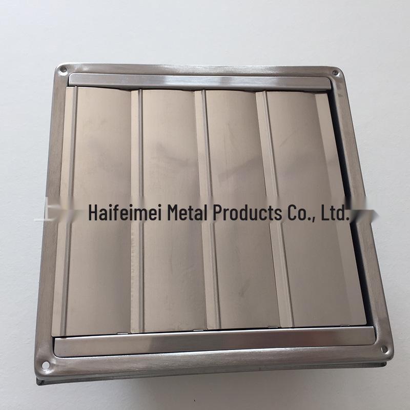 150mm Edelstahl 304 Verstellbarer Quadratischer Luftauslass