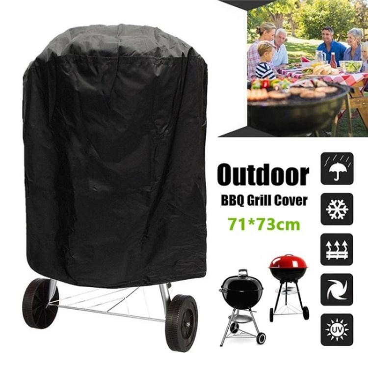 420D Wasserdichte Barbecue BBQ Grillabdeckung Schwerlast Outdoor Feuerstelle Ofenabdeckung//58x77cm