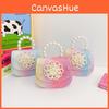 Stylish Princess Shoulder Bag With Pearl Flower Design For Girls And Boys Perfect For Daily Use