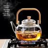 YIHUTEA Elegant High-Temperature Glass Boiling Teapot
