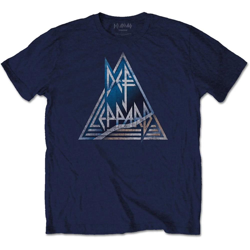 Def Leppard Triangle Logo Official Tee T-Shirt Mens Unisex 3XL