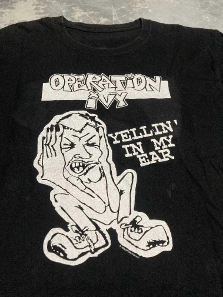 Operation Ivy Yellin In My Ear Short Tee Cotton Shirt All SB230 Unisex T-Shirt S