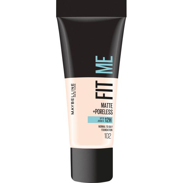 

Maybelline Foundation 102 Fit Me Matte Poreless 30ml