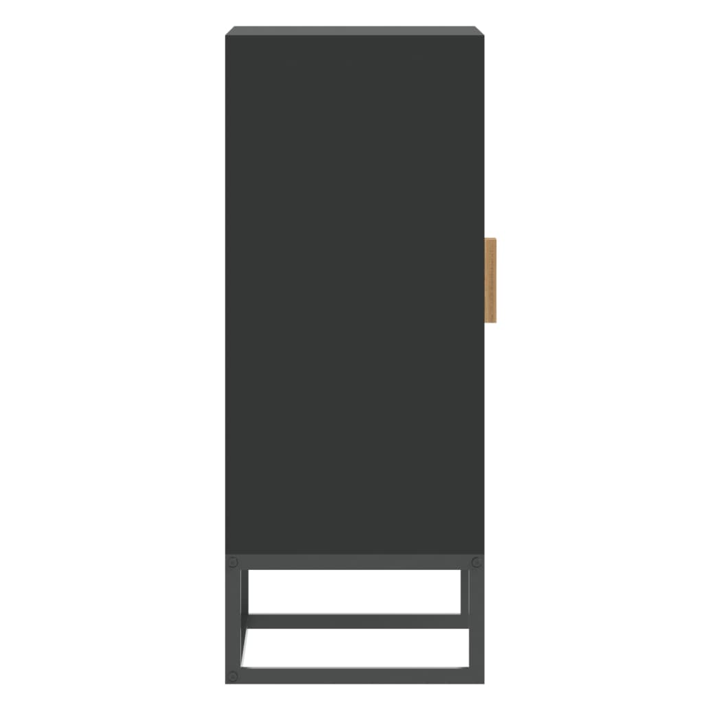 Sideboard Black 60x30x75 cm Particleboard