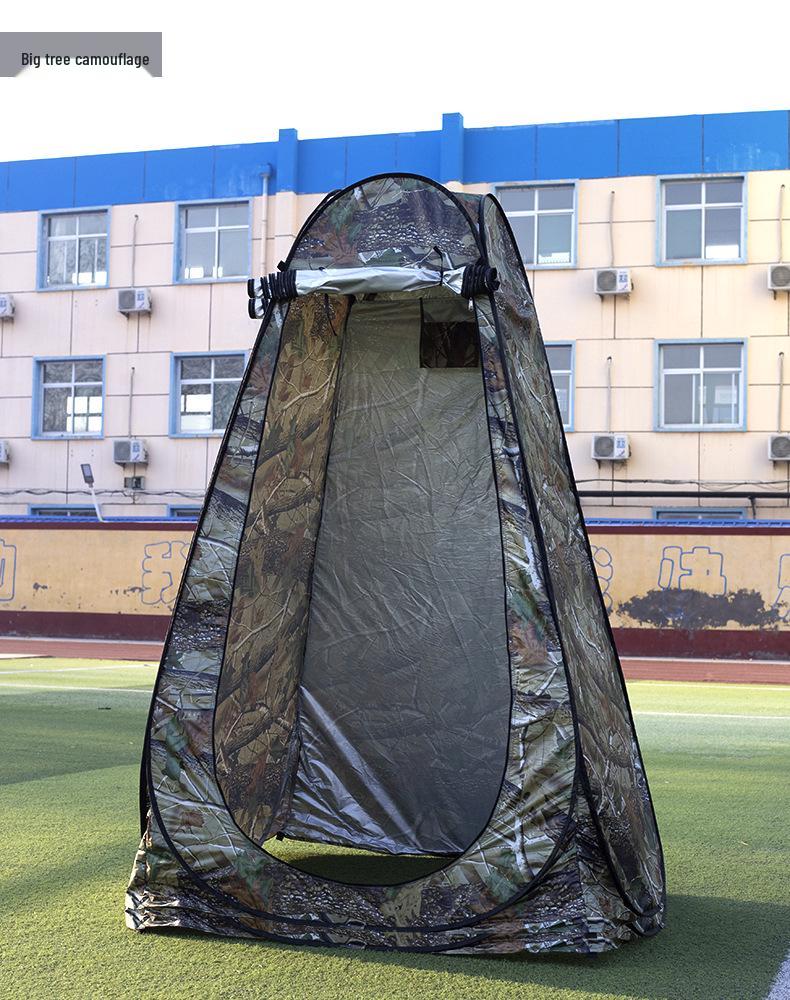 Thickened Outdoor Shower & Changing Tent: Quick-Open, Warm, Portable