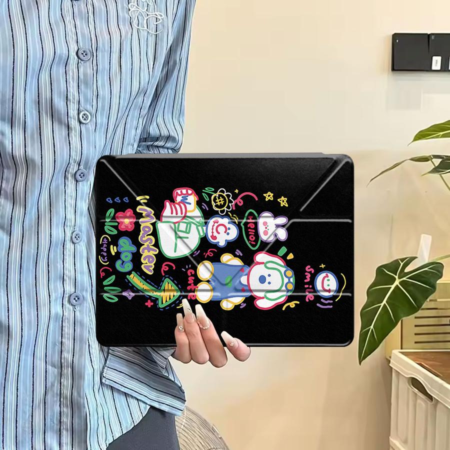 Tablet Case For iPad Mini 6 7 Pro 11th 10th 9th 8th 7th 12.9inch Pro 2025 Air 4 5 M3 M2 1 2 M4 11inch Holder Cover Cute Dog