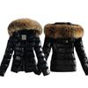 Outerwear Womens Faux Fur Coat With Large Collar For Streetwear Style