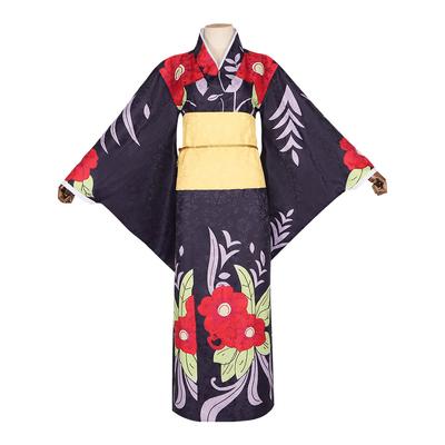 Demon Slayer Cosplay Outfit, Ghost Doctor White Day Demoness Tamayo Cosplay Outfit, Anime Kimono Performance Costume 0055