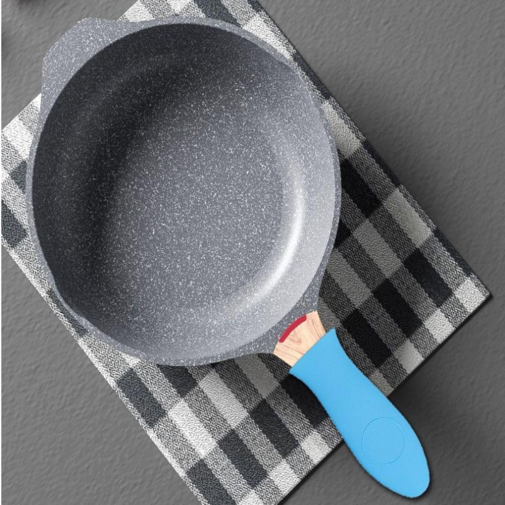 Silikon Topflappen Hülle Kochgeschirrteile Überzug Hohe Qualität Pfannengriffabdeckung