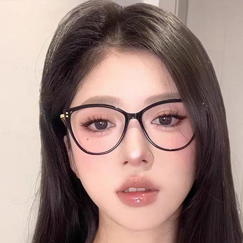 Retro Cat Eye Reading Glasses For Women Blue Light Blocking Lightweight Stylish Elegant Frame 9216