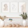 Line Color Abstract Wall Art Poster Print Aesthetic Modern Canvas Painting Living Room Decoration Picture Home Decor Posters
