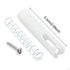 Replacement Pack Metal Plastic Replace Fit for Sliding Screen Door Guide