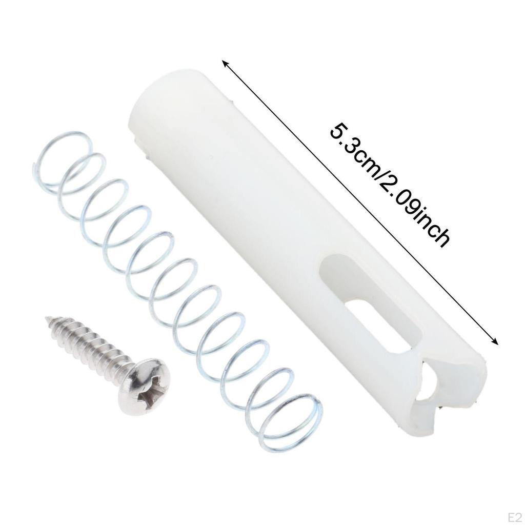 Replacement Pack Metal Plastic Replace Fit for Sliding Screen Door Guide