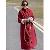 Down Cotton Parkas Jacket Women's Mid-length Over The Knee Loose Fashion Winter Padded Female Thickened