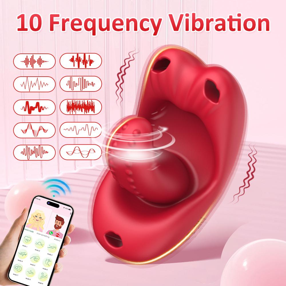 Women's Panty Vibrator APP Controlled Wearable G Spot Massager Butterfly Sex Toy for Couples Sexual Tool Female Pleasure Device