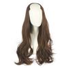 One-Piece Hair Extension U-Shaped Half Hood Wig Female Long Curly Hair U-Shaped, Big Waves, Corn Perm