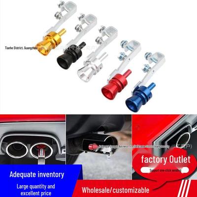 Turbo-Whistle Auspuffrohr Schalldämpfer für Motorräder - Erhältlich in S, M, L, XL und vier Farben