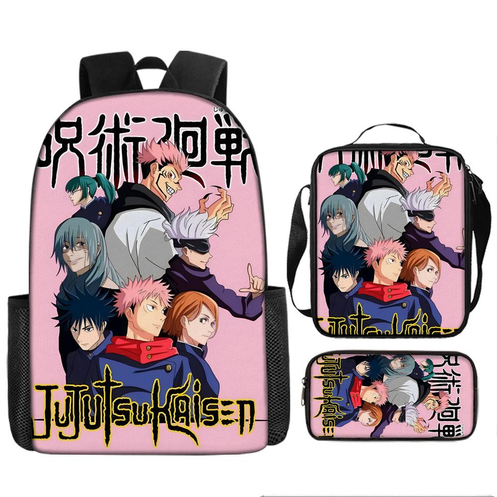Spell Return to War Backpack Campus Primary and Secondary School Student School Bag Knotweed Yoren Fuhehui Wujo Animation Backpack