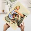 Pin Up Girl Bar Art Pub Tinplate Poster Customized Wall Art Vintage Retro Metal Signs for Decoration Garage Decorations Man Cave